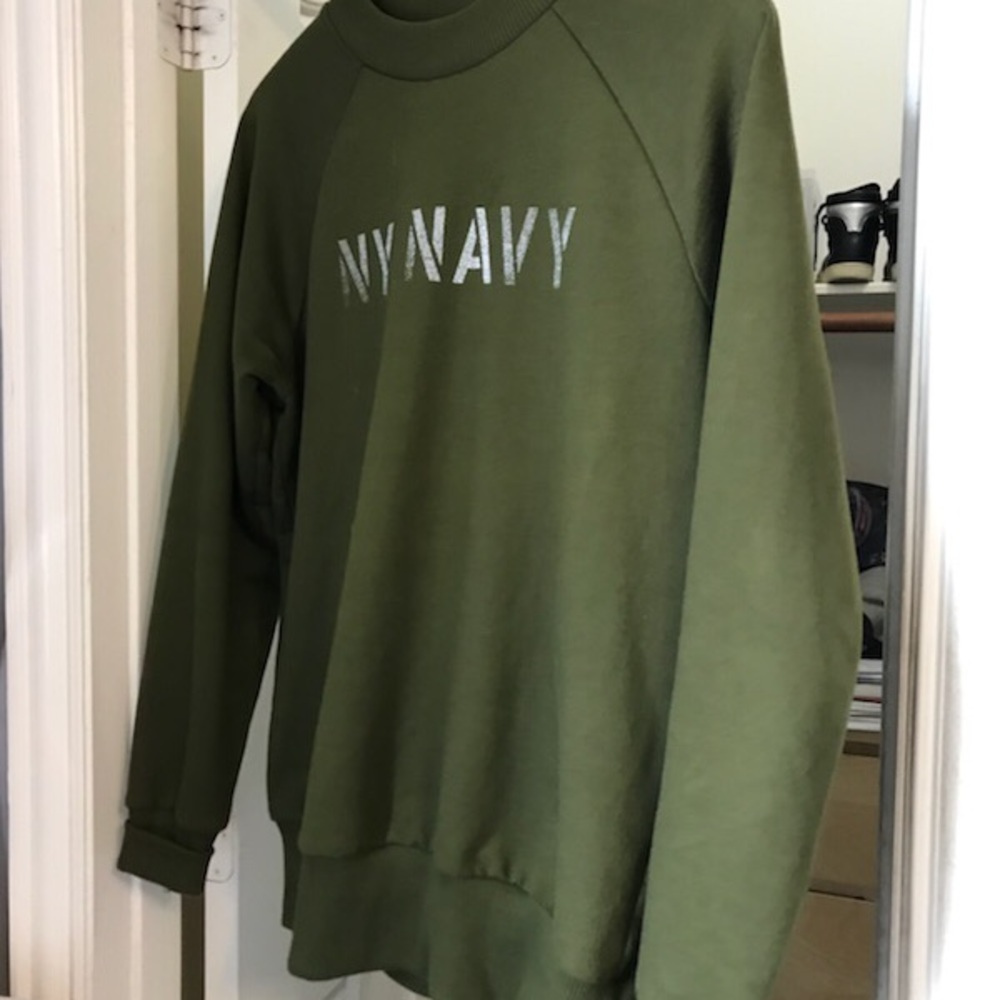 Aime Leon Dore Olive Green Crewneck